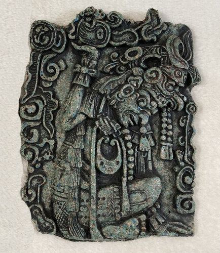History Aztec Maya Itzamna Artifact Carved Sculpture Statue 7