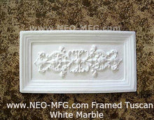 Load image into Gallery viewer, Decor Distressed Framed Tuscan wall art plaque 20" Neo-Mfg
