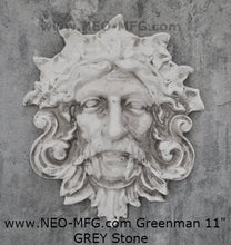 Load image into Gallery viewer, Nature Garden Greenman Sculpture Plaque 11" Neo-Mfg
