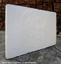 Load image into Gallery viewer, Egyptian Horus tomb fragment Plaque Artifact Sculpture 11&quot; www.Neo-Mfg.com Ramses
