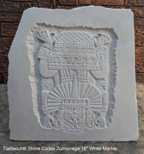 Load image into Gallery viewer, MAYAN AZTEC Tlaltlecuhtli Stone Codex Zumarraga Sculptural wall relief plaque Museum Quality www.Neo-Mfg.com 16"
