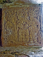 Load image into Gallery viewer, Aztec Mayan Lintel 14 Yaxchilan Plaque Artifact Sculpture www.Neo-Mfg.com home decor
