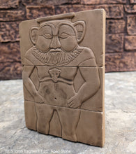 Load image into Gallery viewer, Egyptian BES tomb fragment Plaque Artifact Sculpture 7.25&quot; www.Neo-Mfg.com
