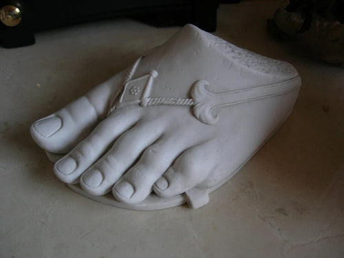 Roman Greek Foot colossal fragment sculpture relief www.Neo-Mfg.com