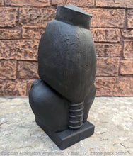 Load image into Gallery viewer, History Egyptian Pharaoh Akhenaten Amenhotep IV Sun god Sculptural bust Neo-Mfg 12&quot;
