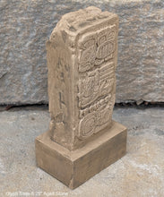 Load image into Gallery viewer, Aztec Mayan Glyph stele Sculpture 6.25&quot; www.Neo-Mfg.com
