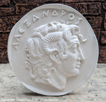 Load image into Gallery viewer, Roman Greek Apollo Hellenistic coin Sculpture Wall plaque relief 10" tall www.Neo-Mfg.com
