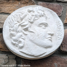 Load image into Gallery viewer, Roman Greek Apollo coin Sculptural Wall relief plaque www.Neo-Mfg.com 9.5&quot;
