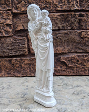 Load image into Gallery viewer, Religious Virgin &amp; Child Sculpture statue www.Neo-Mfg.com Museum reproduction 10.5"
