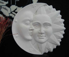 Load image into Gallery viewer, Sun &amp; Moon Harmony Wall sculpture plaque 15.5&quot; Neo-Mfg
