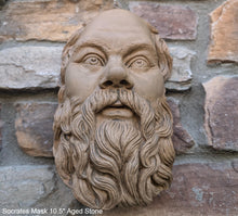 Load image into Gallery viewer, Roman Greek Socrates bust Sculpture 10.5&quot; www.Neo-Mfg.com home decor Museum Reproduction
