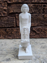 Load image into Gallery viewer, Egyptian Padimahes, priest of Bastet statue Sculpture 9" www.Neo-Mfg.com museum reproduction
