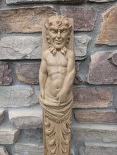 Load image into Gallery viewer, Decor Satyr Corith wall plaque sculpture www.Neo-Mfg.com architectural design 24"
