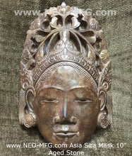 Load image into Gallery viewer, Asia SITA Artifact carved mask sculpture statue Balinese 10" www.NEO-MFG.com
