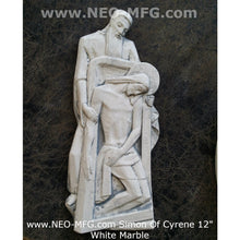 Load image into Gallery viewer, Religious Simon Of Cyrene Wall Plaque Sculptural Frieze Carving 12" www.NEO-MFG.com j6
