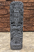 Load image into Gallery viewer, History Aztec Maya Artifact Carved Otum Quirigua Stela Sun Stone Sculpture Statue 15" Tall www.Neo-Mfg.com
