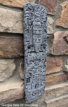 Load image into Gallery viewer, History Aztec Maya Artifact Carved Otum Quirigua Stela Sun Stone Sculpture Statue 15" Tall www.Neo-Mfg.com
