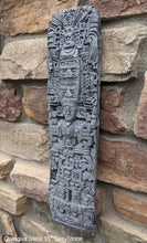 Load image into Gallery viewer, History Aztec Maya Artifact Carved Otum Quirigua Stela Sun Stone Sculpture Statue 15" Tall www.Neo-Mfg.com
