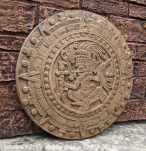 Load image into Gallery viewer, History MAYAN AZTEC warrior sculptural wall relief plaque 15.5" www.neo-mfg.com

