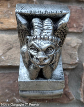 Load image into Gallery viewer, Griffin Gargoyle Notre wall Shelf wing sculpture www.NEO-MFG.com 7" corbel
