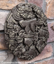 Load image into Gallery viewer, History Aztec Maya Artifact Coyolxauhqui Moon goddess wall relief Sculpture 11" Tall www.Neo-Mfg.com home decor art n3
