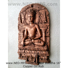 Load image into Gallery viewer, Asia Angkor buddha murda artifact wall sculpture statue 16" www.NEO-MFG.com
