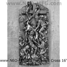 Load image into Gallery viewer, Religious Descent from the Cross Deposition Christ wall art plaque 16" www.Neo-Mfg.com
