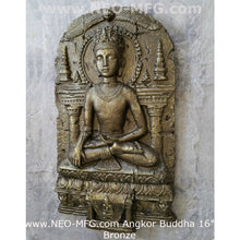 Load image into Gallery viewer, Asia Angkor buddha murda artifact wall sculpture statue 16&quot; www.NEO-MFG.com
