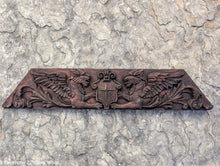 Load image into Gallery viewer, Griffin gryphons Winged lion wall Sculpture plaque 22" www.Neo-Mfg.com Home decor mystical
