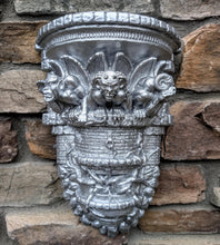 Load image into Gallery viewer, Gargoyle SHS fort perch wall Shelf corbel Grotesque goblin sculpture www.NEO-MFG.com 12.75"
