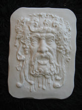 Load image into Gallery viewer, Roman Greek BACCHUS Dionysus Greenman Figure Sculptural Wall frieze plaque Fragment relief www.Neo-Mfg.com 16"
