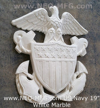 Load image into Gallery viewer, Military Navy nautical sailor Sculpture Wall Plaque 19" Tall www.Neo-Mfg.com
