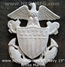 Load image into Gallery viewer, Military Navy nautical sailor Sculpture Wall Plaque 19" Tall www.Neo-Mfg.com
