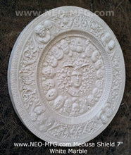 Load image into Gallery viewer, History Medusa Shield Artifact Carved Sculpture Statue 7" www.Neo-Mfg.com b10
