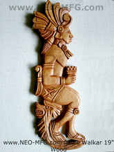 Load image into Gallery viewer, History Aztec Maya Walkar Artifact Carved Sun Stone Sculpture Statue 19" Tall www.Neo-Mfg.com
