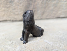 Load image into Gallery viewer, Bronze statuette of a lion - Etruscan - Archaic Museum reproduction
