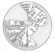 Load image into Gallery viewer, Sumerian Star chart museum replica cuneiform tablet Sculpture www.Neo-Mfg.com home decor
