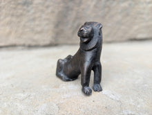 Load image into Gallery viewer, Bronze statuette of a lion - Etruscan - Archaic Museum reproduction

