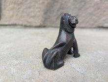 Load image into Gallery viewer, Bronze statuette of a lion - Etruscan - Archaic Museum reproduction
