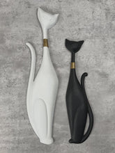 Load image into Gallery viewer, Siamese Cat Wall Plaque - 2pc www.Neo-Mfg.com decor 14" &amp; 19" Mid modern Sexton style
