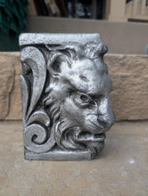 Load image into Gallery viewer, Lion Bust Crete cornerstone sculpture art www.Neo-Mfg.com home decor
