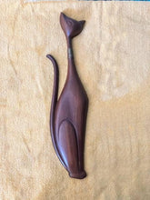 Load image into Gallery viewer, Siamese Cat Wall Plaque - 2pc www.Neo-Mfg.com decor 14" &amp; 19" Mid modern Sexton style
