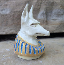 Load image into Gallery viewer, Egyptian The Mummy CANOPIC Anubis JAR Jackal Head Prop Replica Resin www.Neo-Mfg.com Reproduction 3.5"
