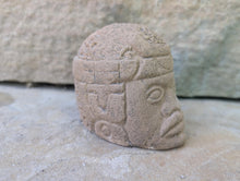 Load image into Gallery viewer, Aztec Maya Mesoamerica Olmec Colossal Head Sculpture www.NEO-MFG.com
