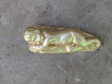 Load image into Gallery viewer, Laying Resting baby child Sculpture Statue Museum Reproduction 5 5/8"
