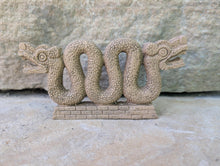 Load image into Gallery viewer, History Aztec Double Headed Serpent Maya Artifact Carved Sculpture Statue mini www.Neo-Mfg.com
