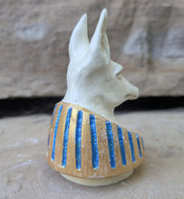 Load image into Gallery viewer, Egyptian The Mummy CANOPIC Anubis JAR Jackal Head Prop Replica Resin www.Neo-Mfg.com Reproduction 3.5"
