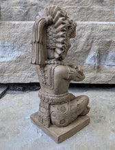 Load image into Gallery viewer, Aztec Maya Mesoamerica Totem sun &amp; moon Man Artifact Stelae Sculpture Statue Neo-Mfg home decor
