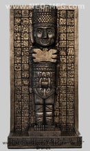Load image into Gallery viewer, History Toltec warrior Mesoamerican MAYAN AZTEC Sculptural wall relief plaque 10" www.Neo-Mfg.com
