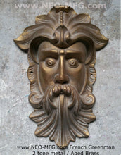 Load image into Gallery viewer, Nature Greenman French Green man wall relief www.Neo-Mfg.com 11&quot;
